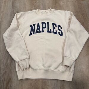 Brandy Melville John Galt Naples Cream Sweatshirt